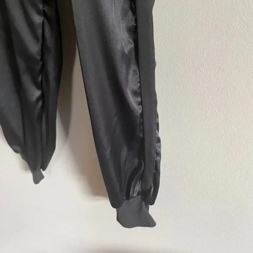 Victoria's Secret Black Silky Jogger Pants - Picture 5 of 12